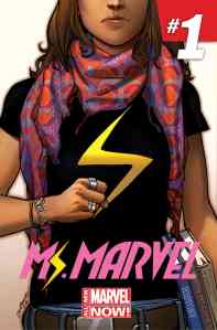 The cover art for Ms. Marvel (2014) #1